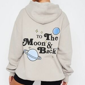 To the moon and back hoodie
